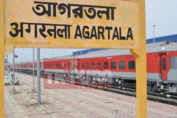 Humsafar all set to 'Safar' with Tripura Passengers : Modi’s ‘Act East’ Policy brings Bangalore connectivity after 25 years of CPI-M’s deprivation Humsafar all set to 'Safar' with Tripura Passengers : Modi’s ‘Act East’ Policy brings Bangalore connectivity after 25 years of CPI-M’s deprivation